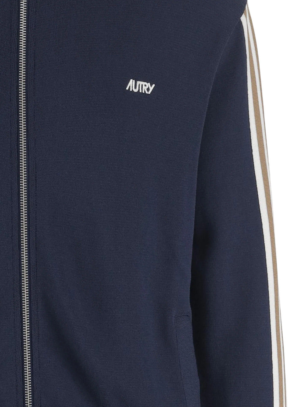 Viscose Blend Jacket With Logo - 3