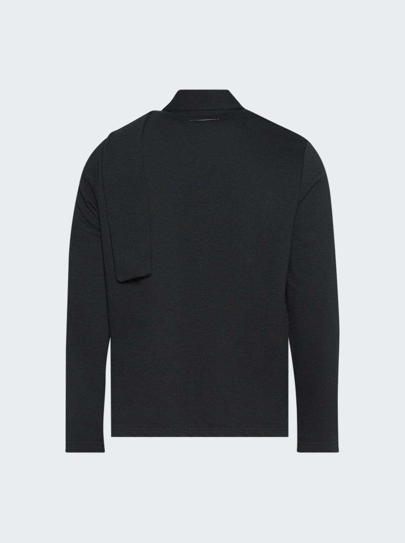 MM6 Maison Margiela Long Sleeve Top Black outlook