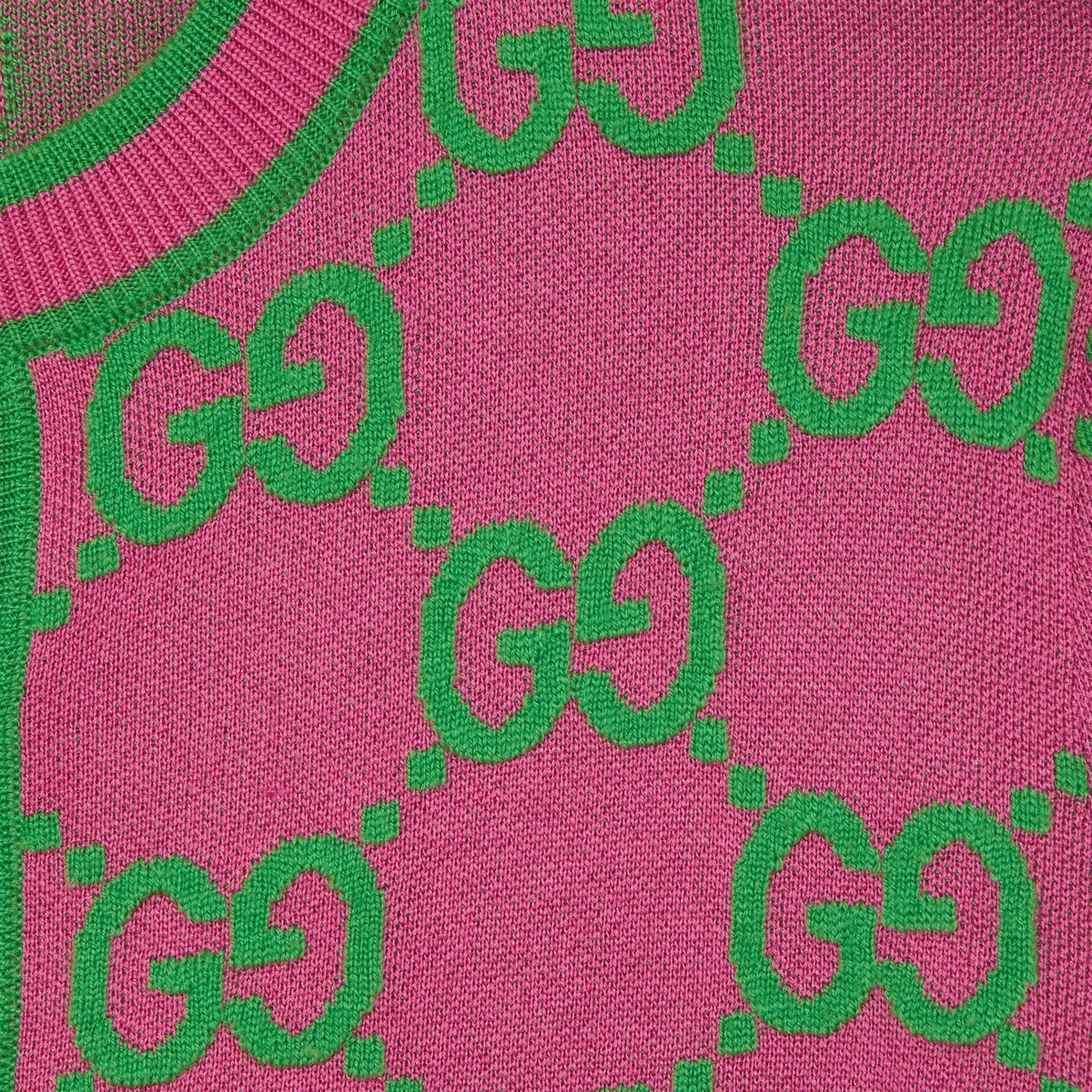 GG cotton and silk blend cardigan - 4