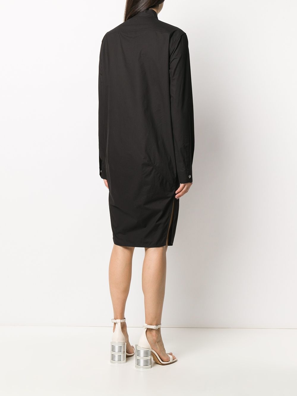 press-stud shirt dress - 4