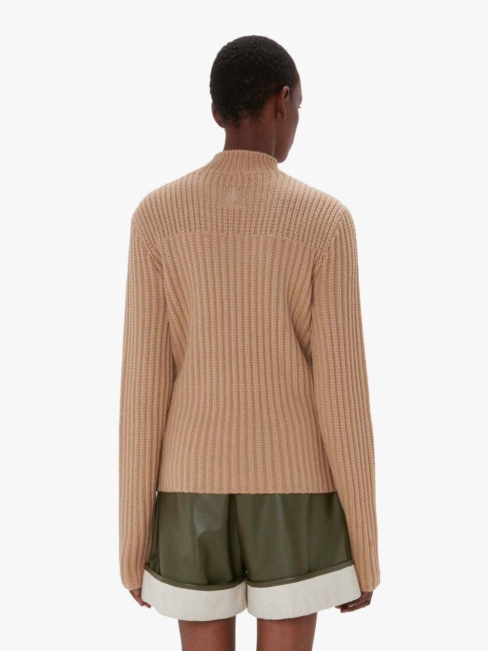 PANELLED FLAP SWEATER - 3