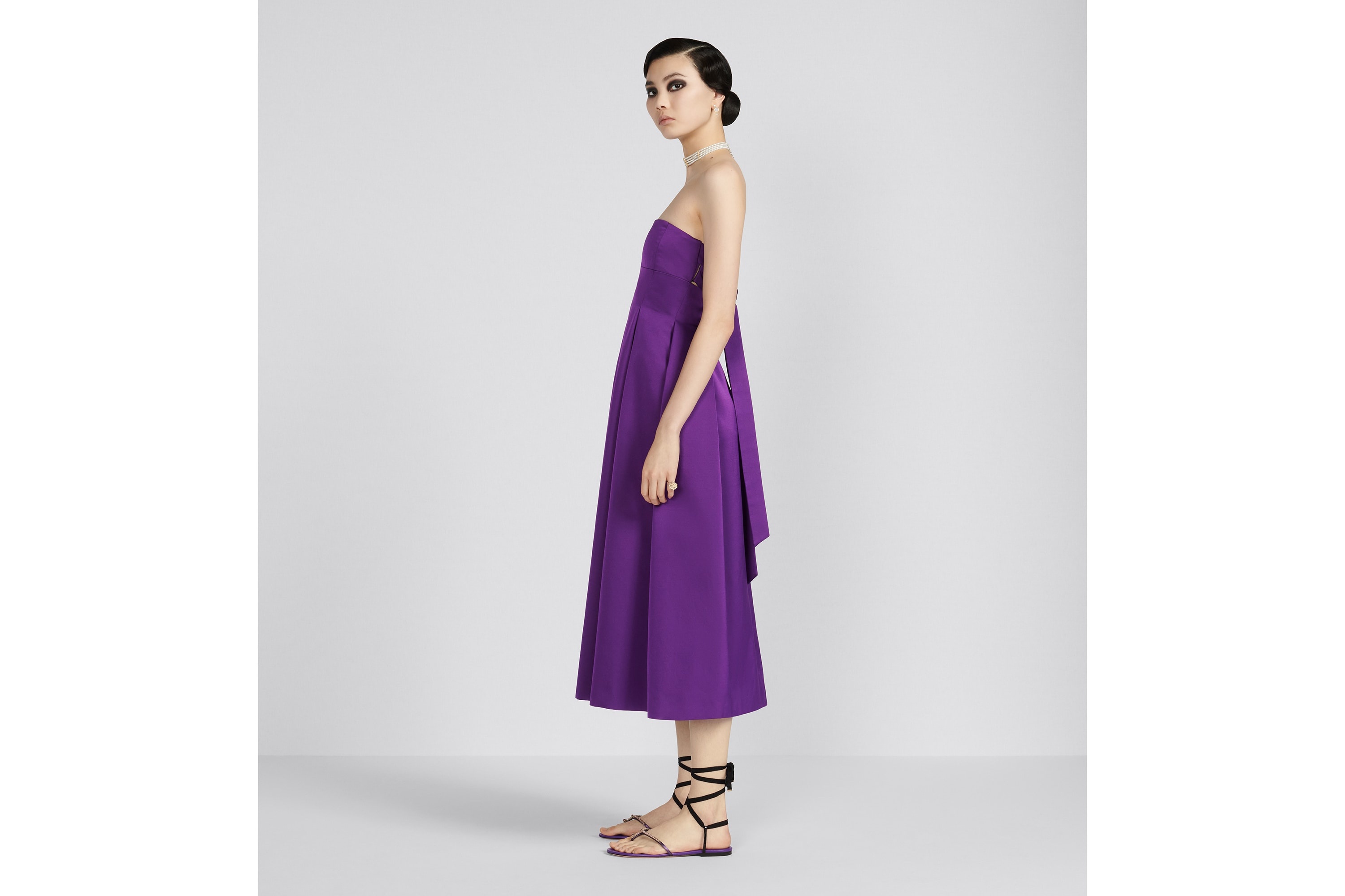 Mid-Length Bustier Dress - 5