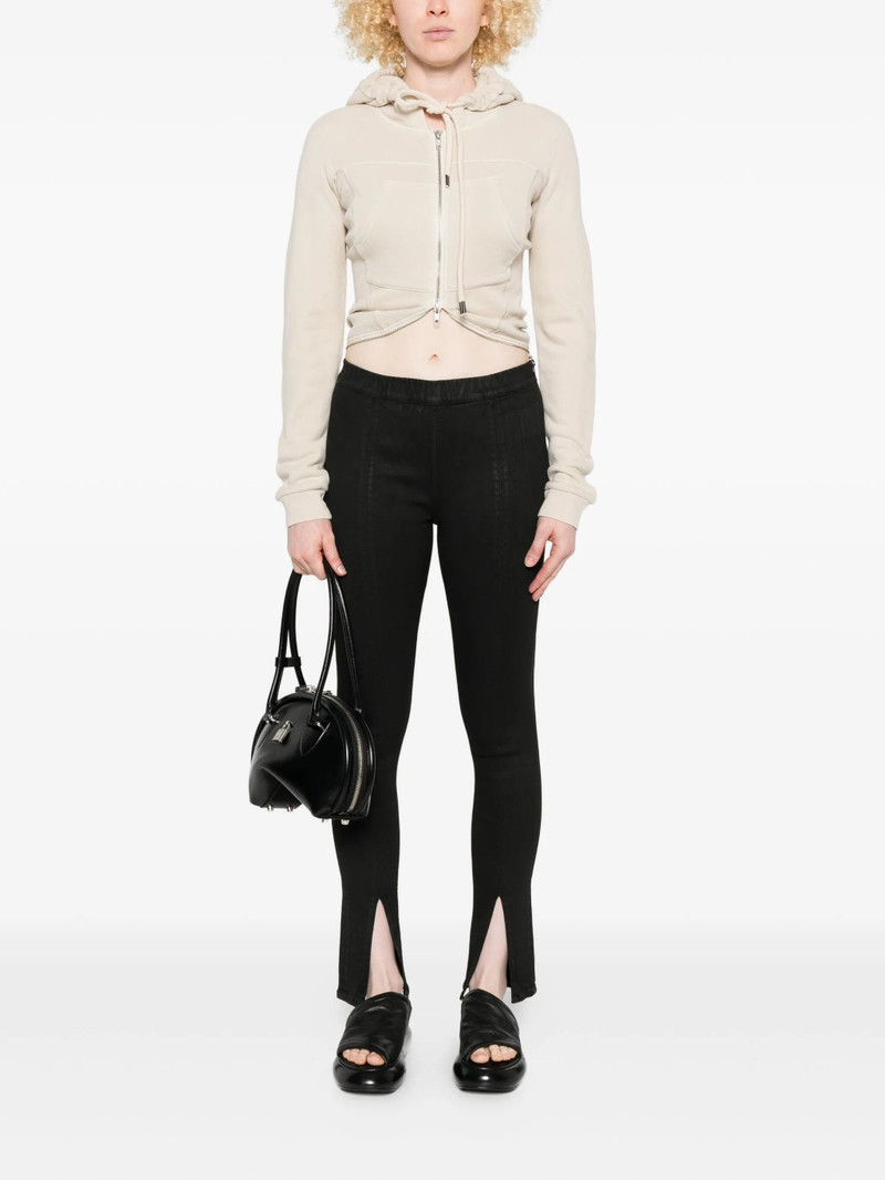 Rick Owens DRKSHDW Rick Owens Drkshdw Front-split Zip-detail Jeans outlook