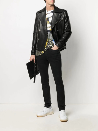 Balmain biker style jacket outlook