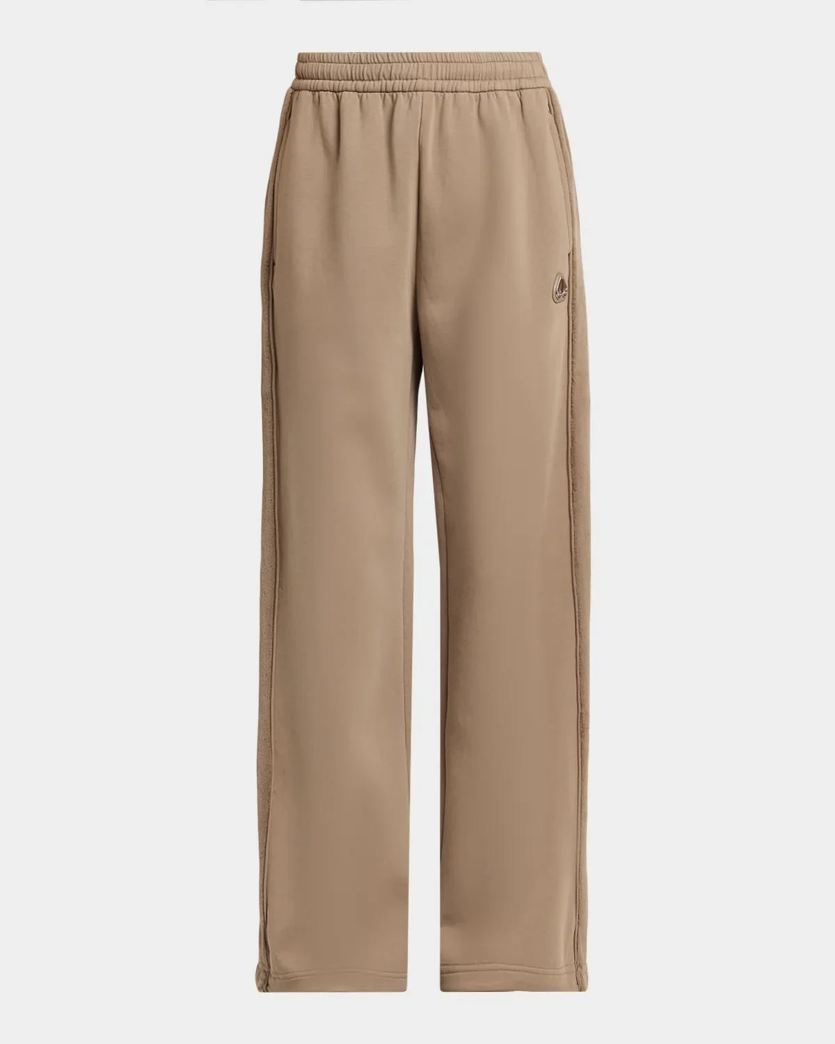 Wool-Cotton Wide-Leg Sweatpants - 1