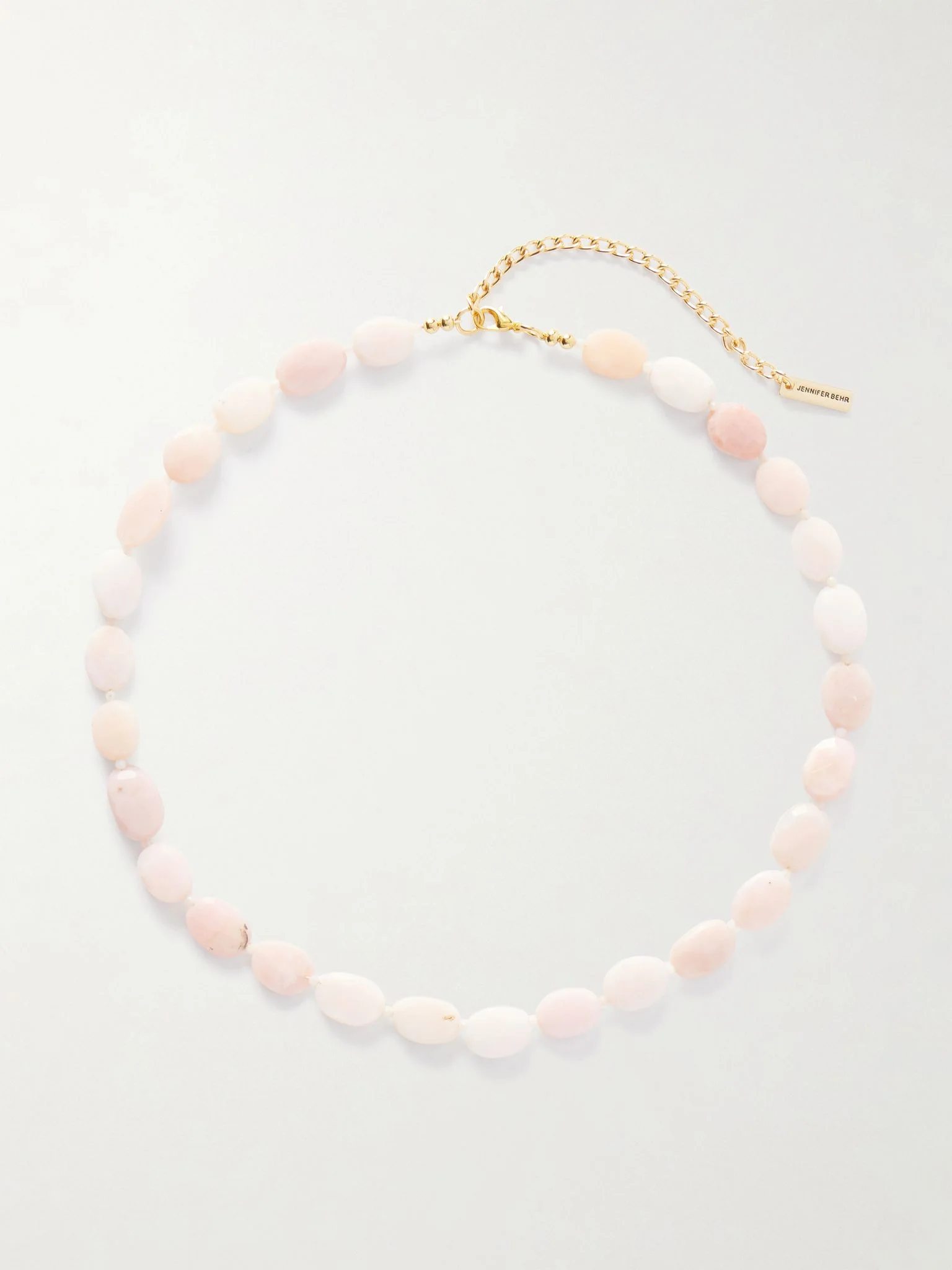 Samantha gold-tone opal necklace Pink - 1