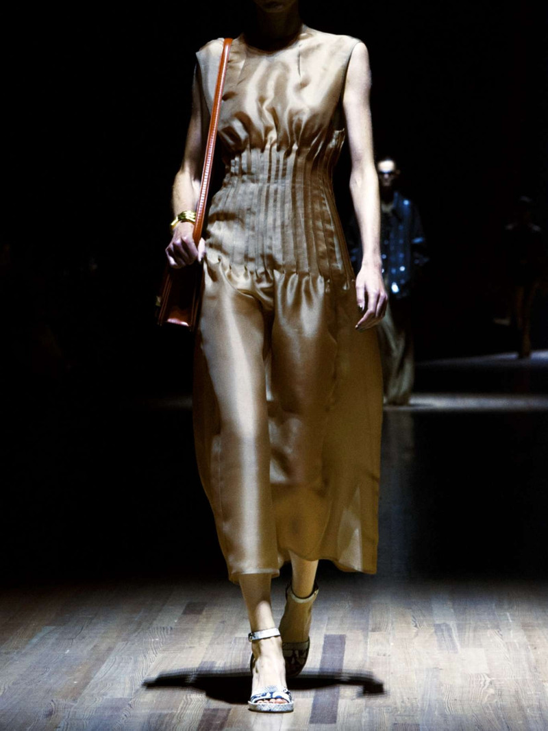 chinese dress ladies The Wes Dress in Toffee main image 0