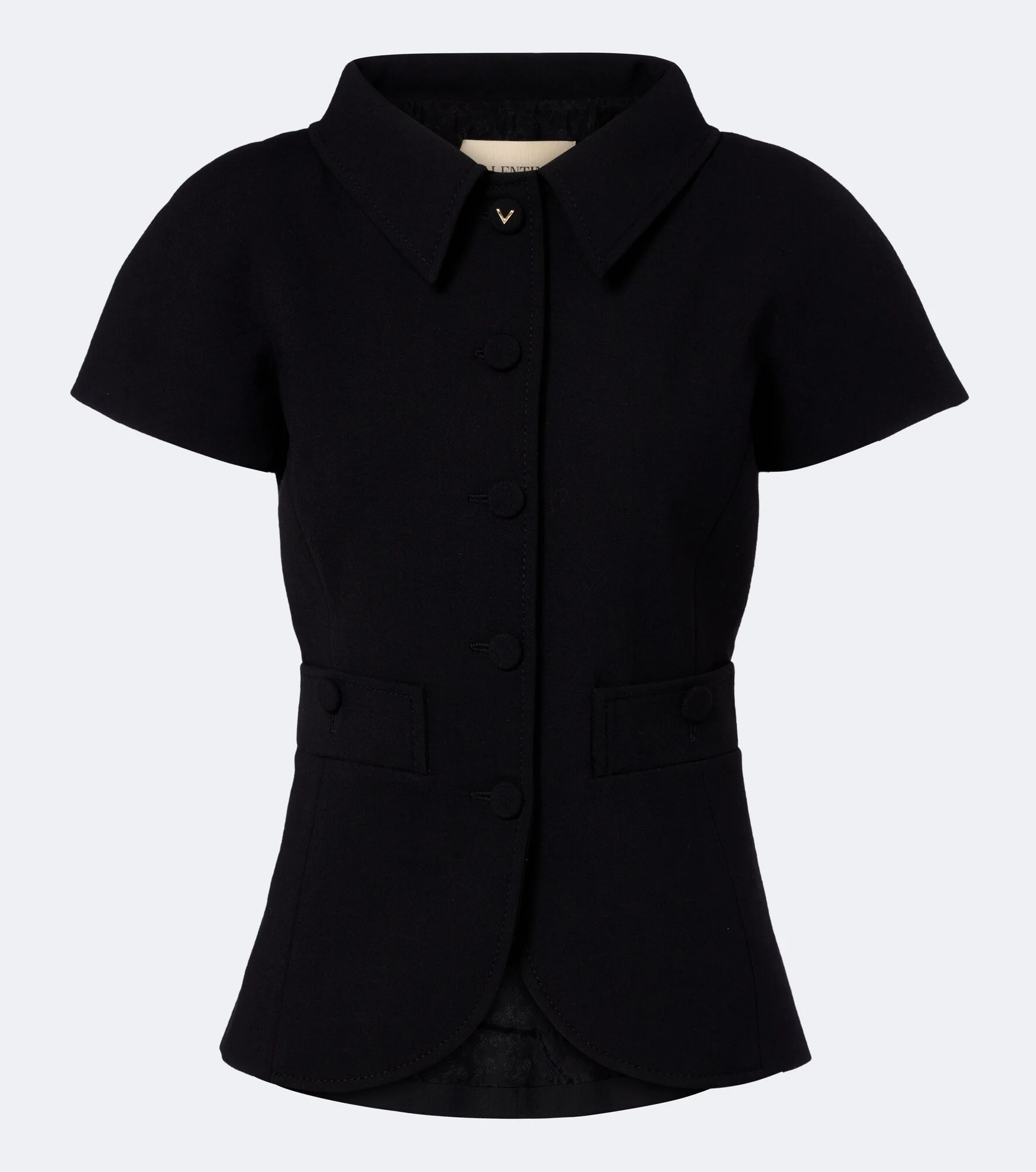 VGold wool-blend jacket - 1