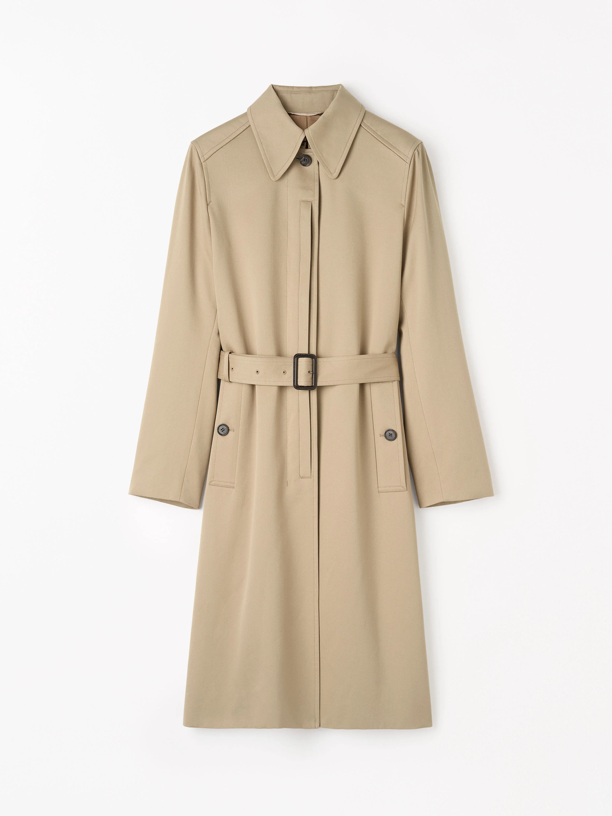 Raina Water-Resistant Trenchcoat - 1