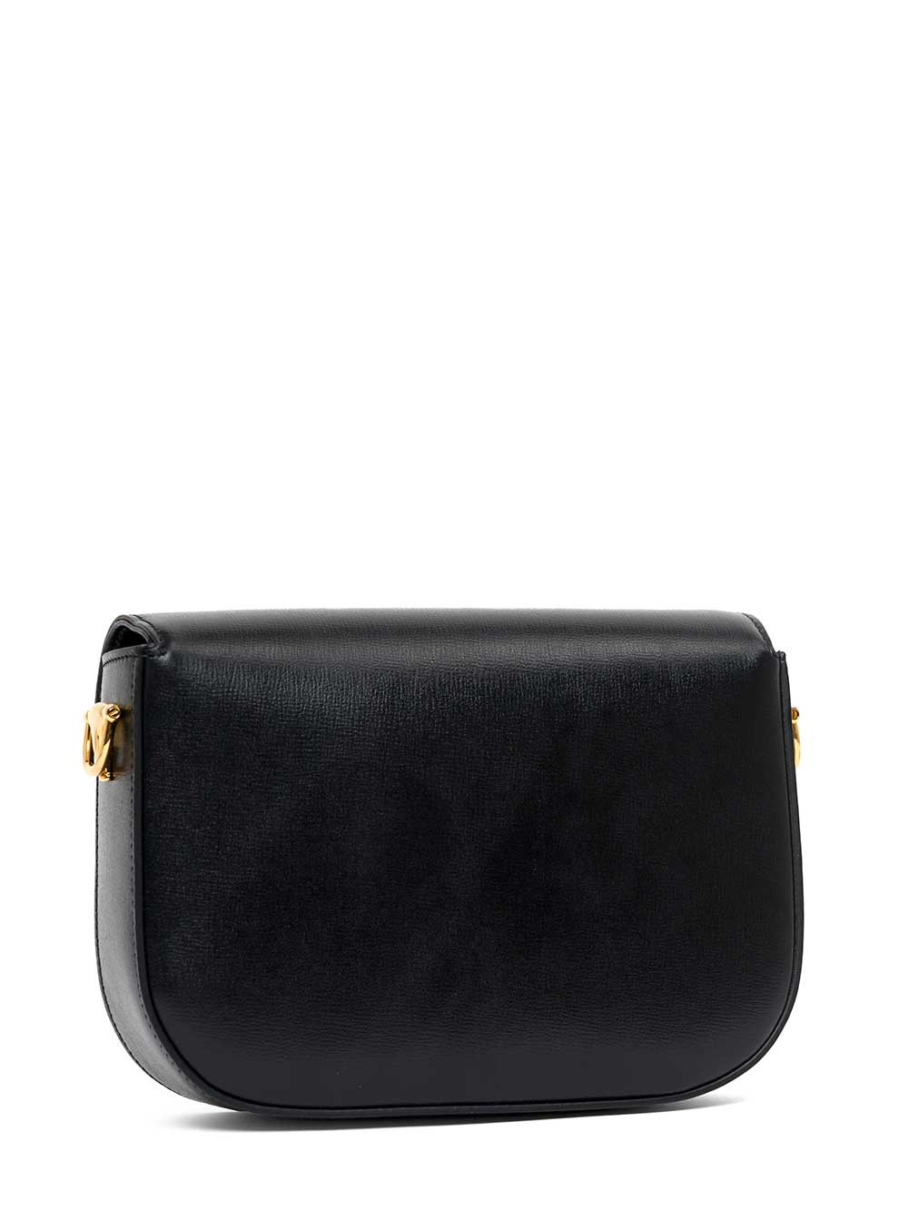 Gucci Women Gucci Woman's Horsebit 1955  Black Leather Crossbody Bag - 3