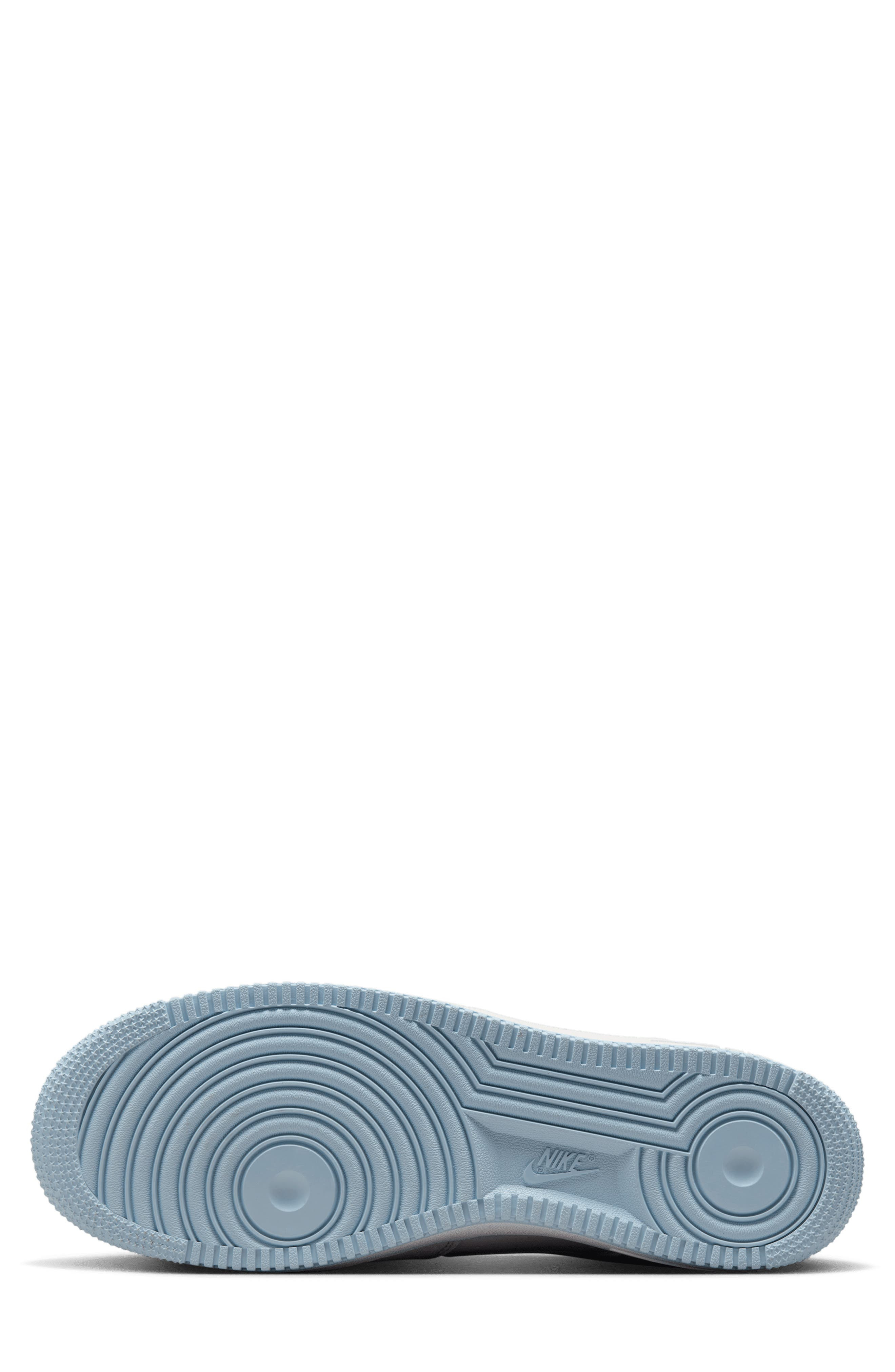Nike Air Force 1 '07 Sneaker in Light Bone/Light Armory Blue at Nordstrom - 4