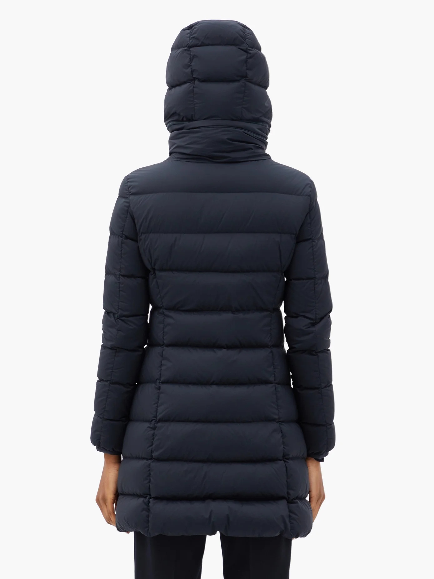 Gie hooded quilted down coat - 5