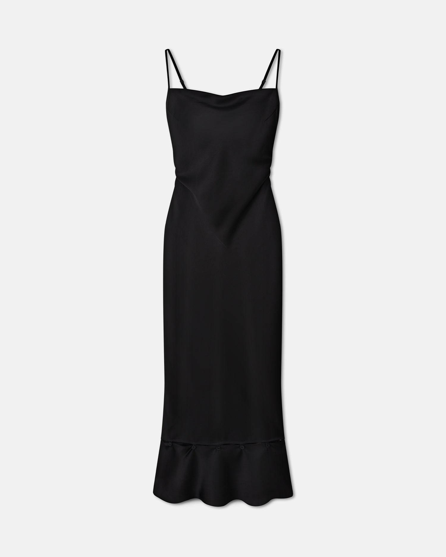 Slip Satin Maxi Dress - 1