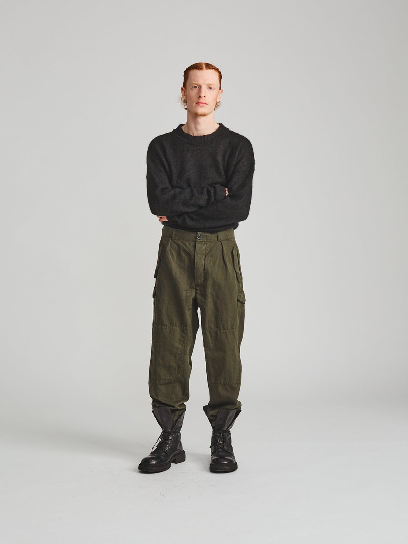 MUPO PANT - BIG 2/2 - DARK KHAKI 4