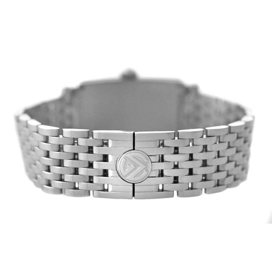 Pre-owned Franck Muller Long Island Quartz Silver Dial Ladies Watch 902QZ - 4