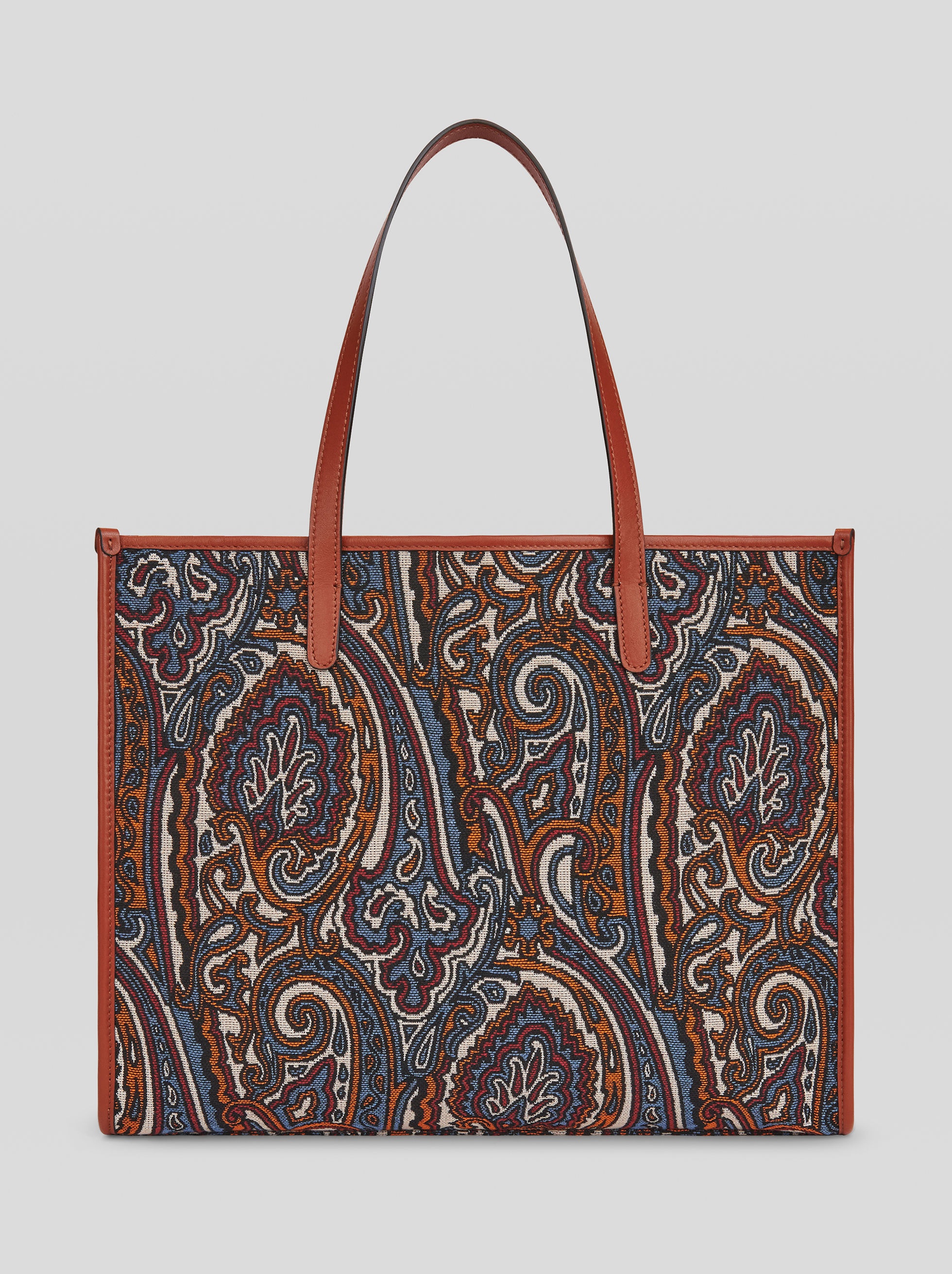 SHOPPING BAG IN JACQUARD FABRIC - 3