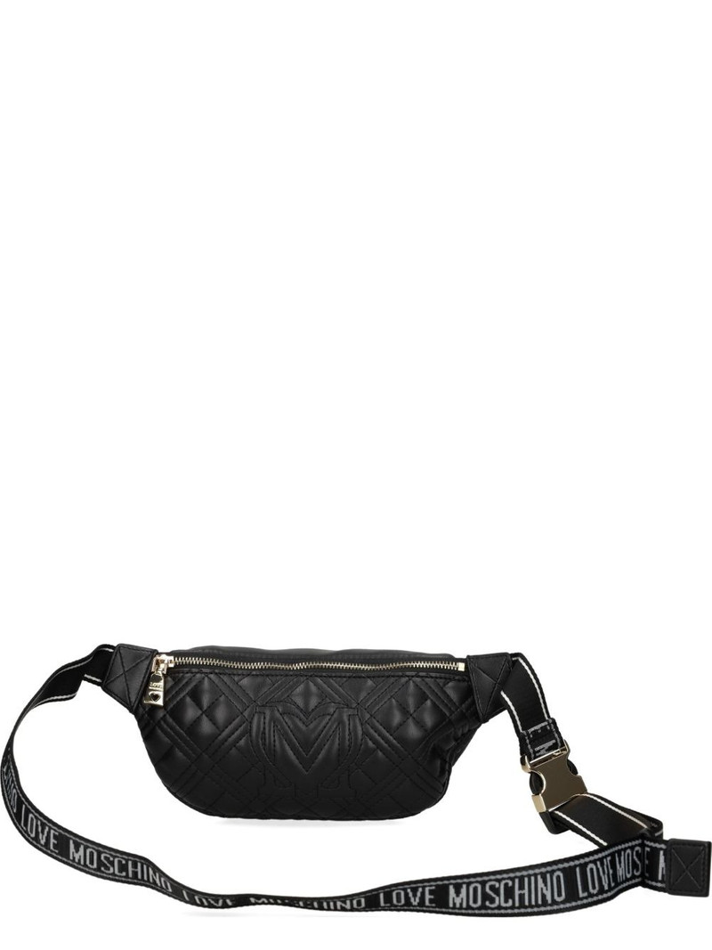 quilted logo belt bag 4