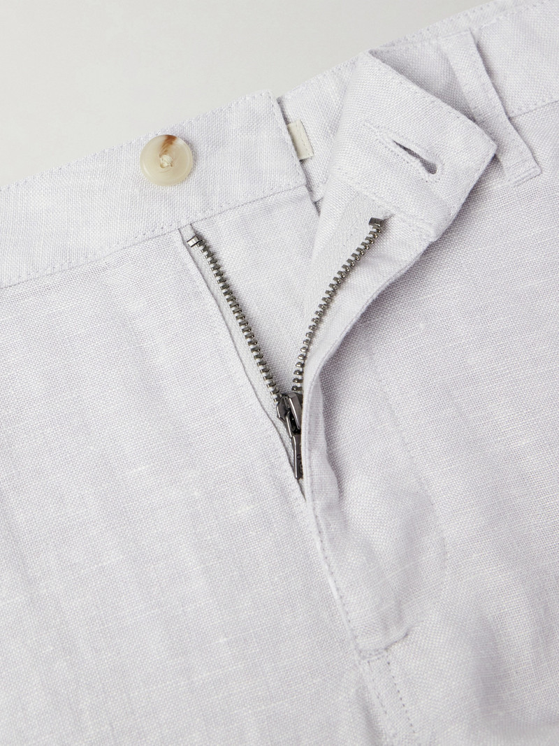 Straight-Leg Linen Trousers 6
