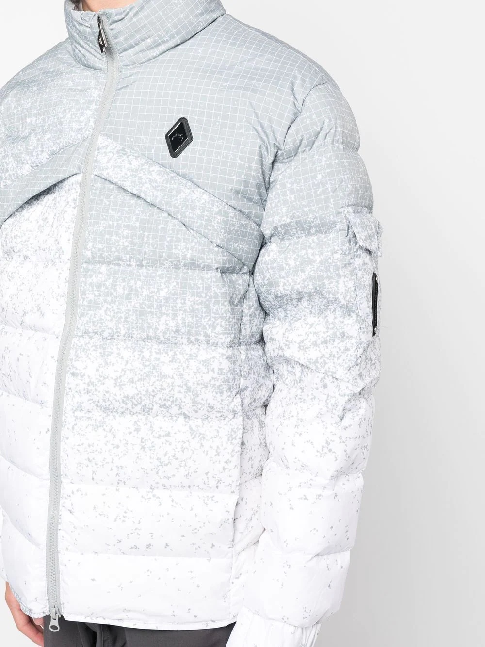 logo padded jacket - 5