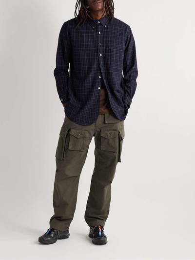 Engineered Garments Button-Down Collar Checked Cotton Shirt outlook