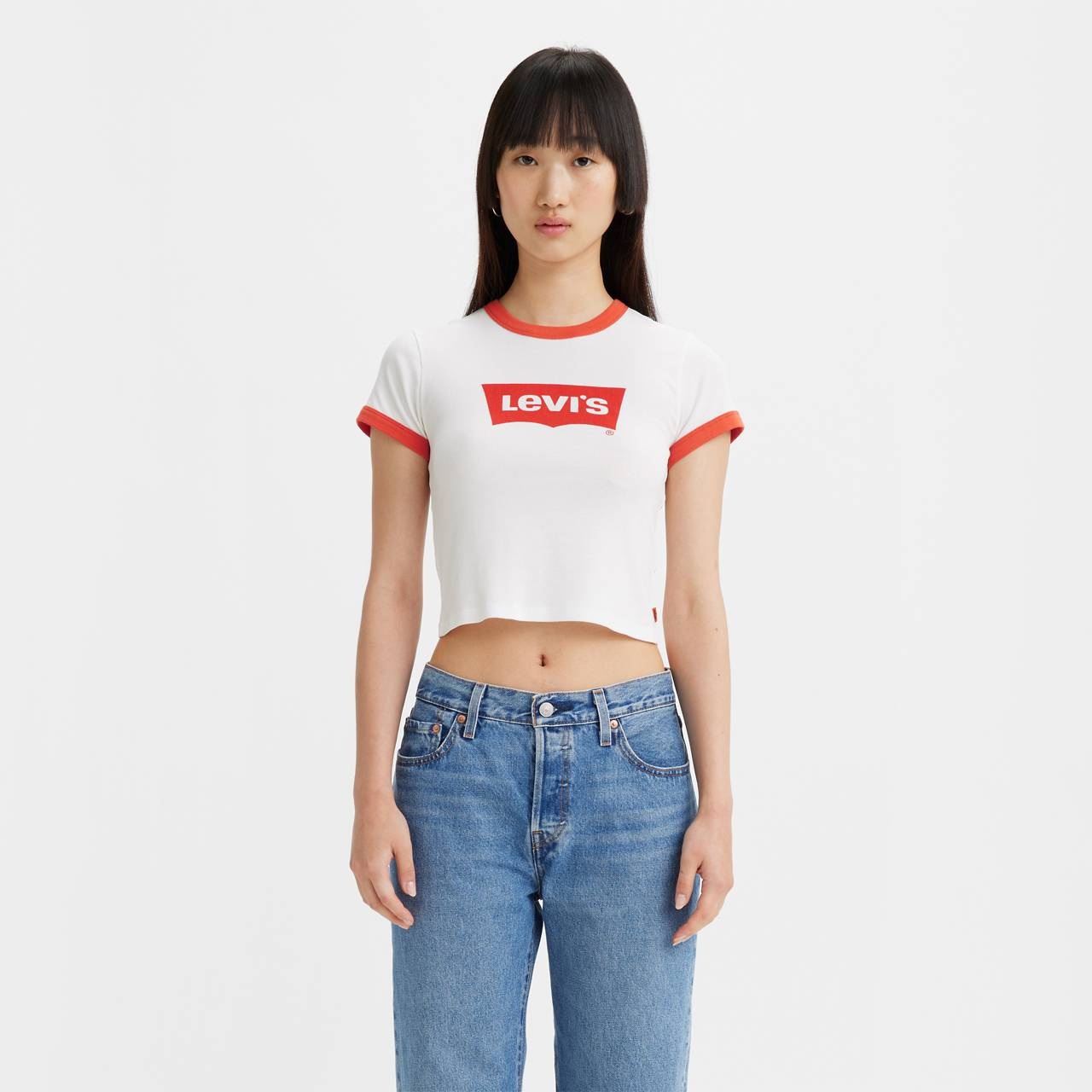 GRAPHIC RINGER MINI TEE - 1