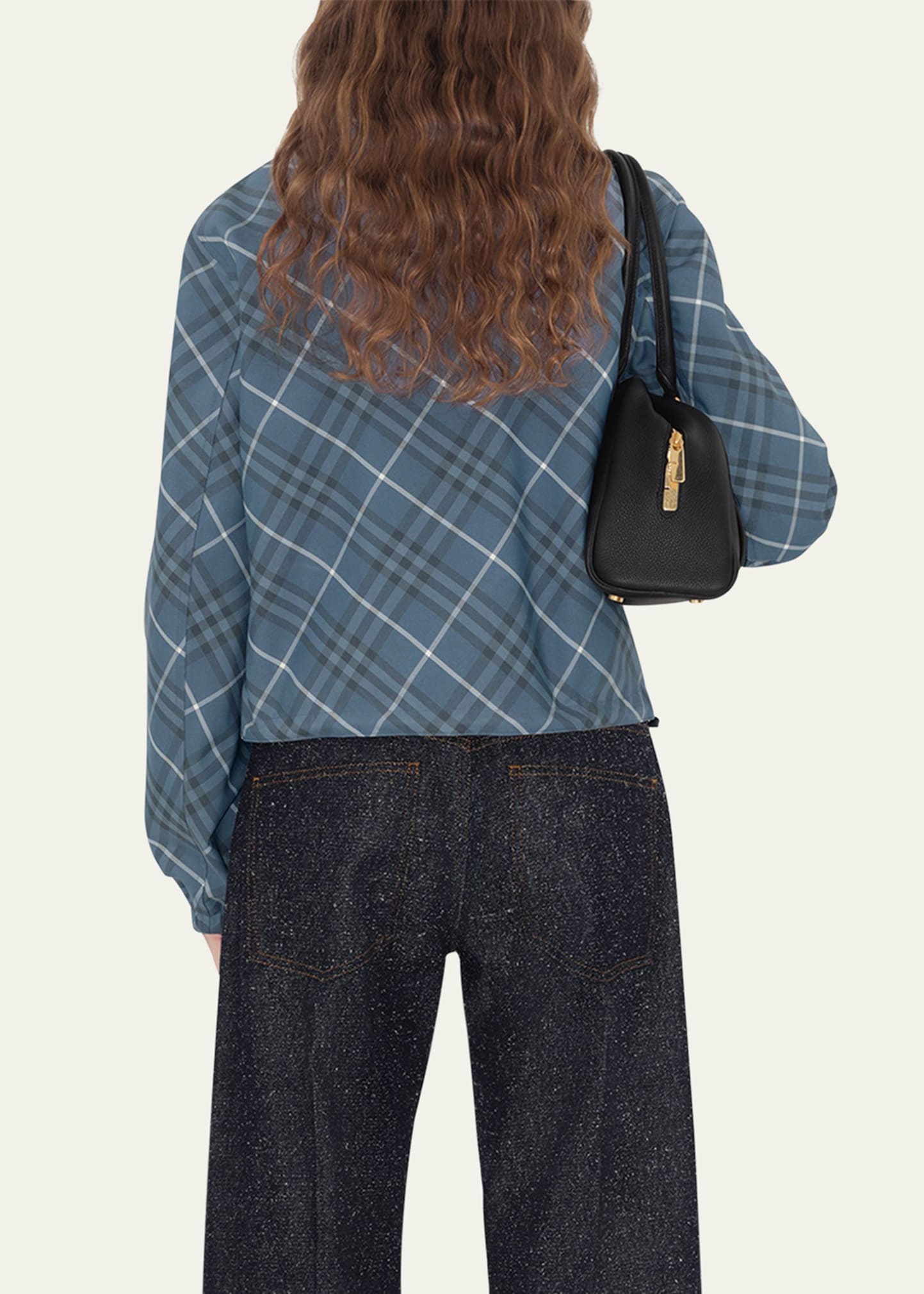 Check Hooded Zip Jacket - 3