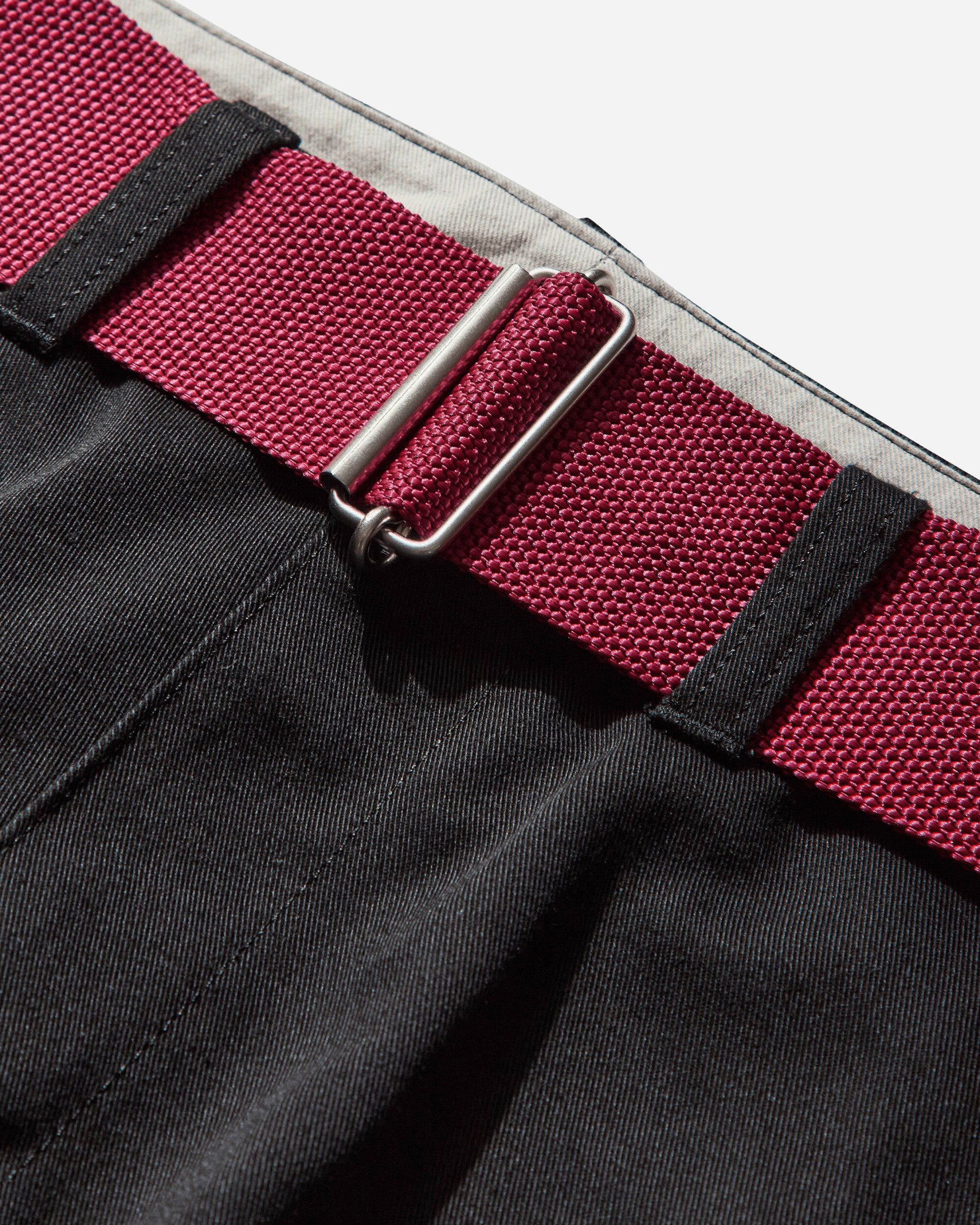 Men's Straps Trousers Black - 3