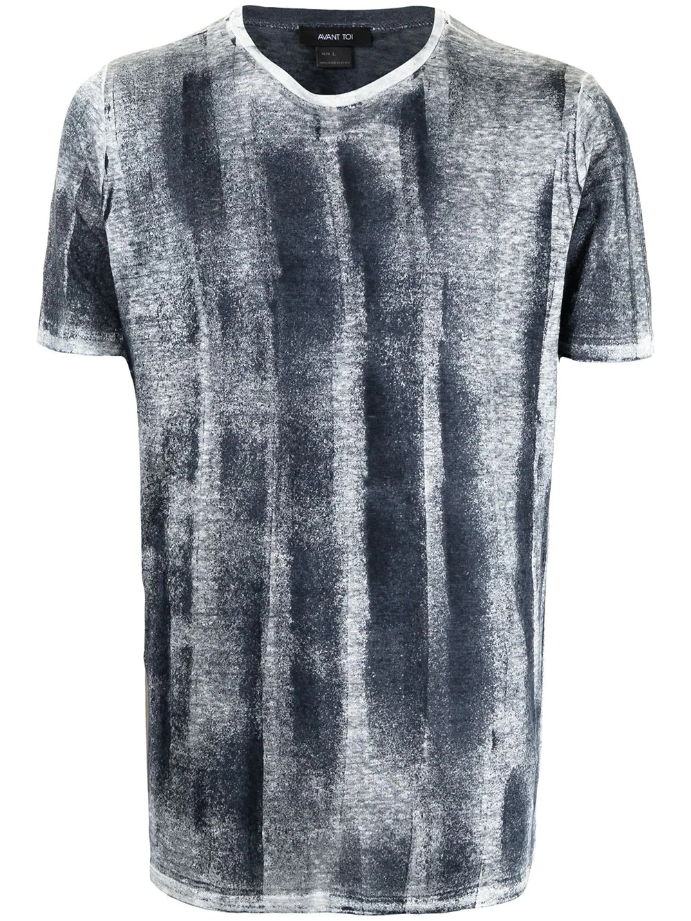 brushed-effect T-Shirt - 1