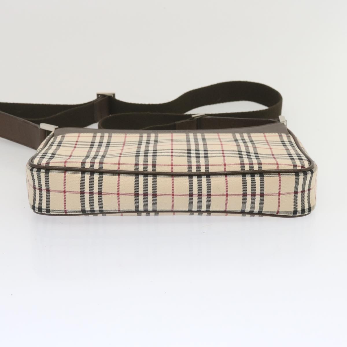 Burberry Nova Check Shoulder Bag Canvas Beige - 5