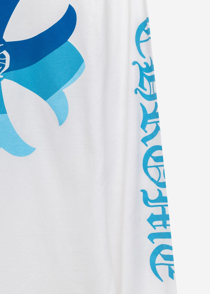 Chrome Hearts Chrome Hearts Harajuku Exclusive White Blue LS outlook