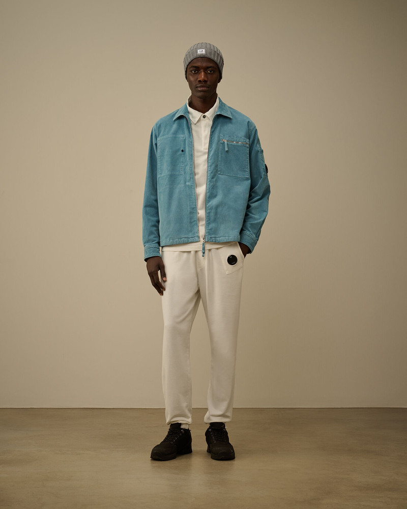 C.P. Company Light Fleece Lens Sweatpants outlook