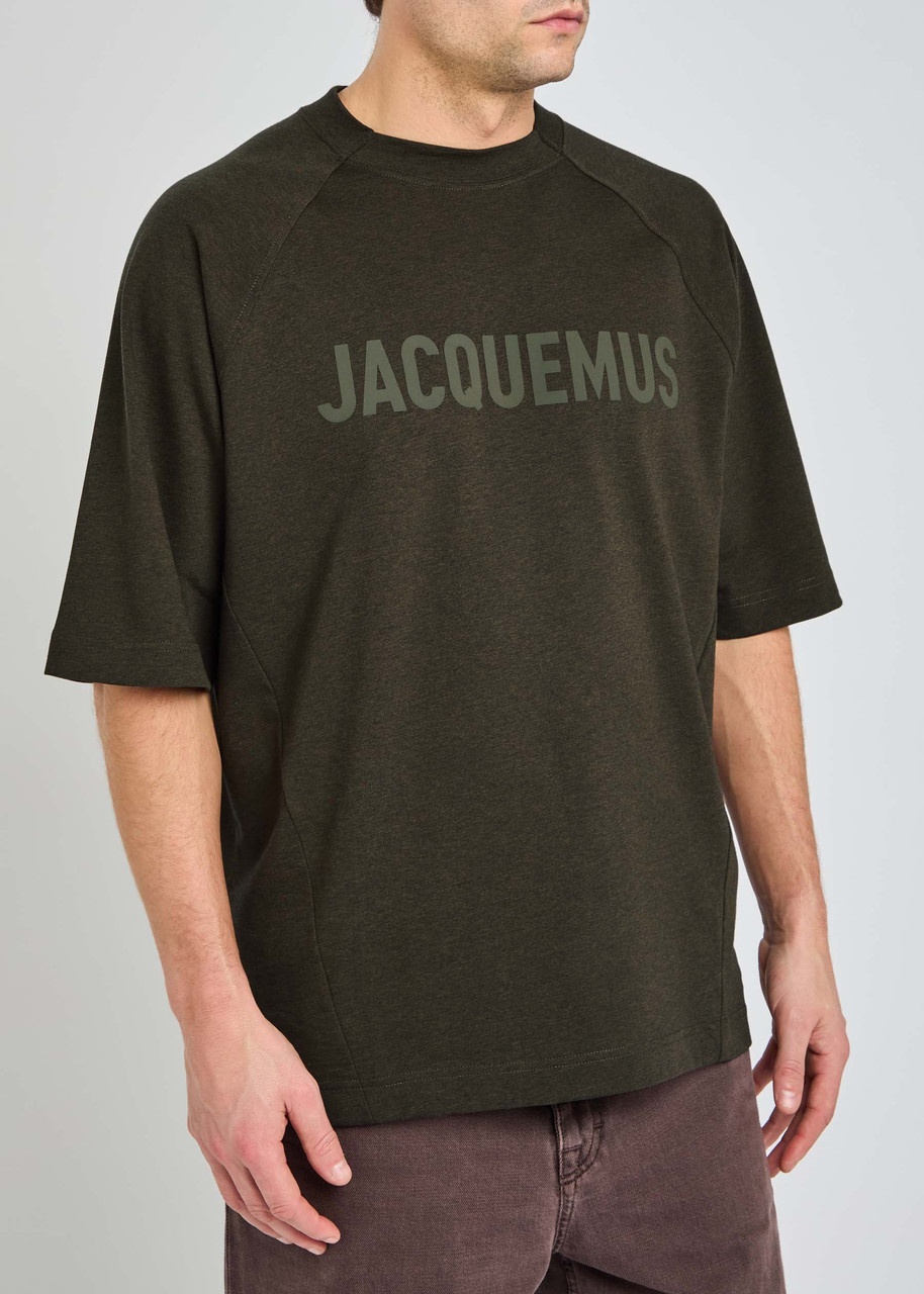 Jacquemus Le T-shirt Typo Cotton T-shirt - 2