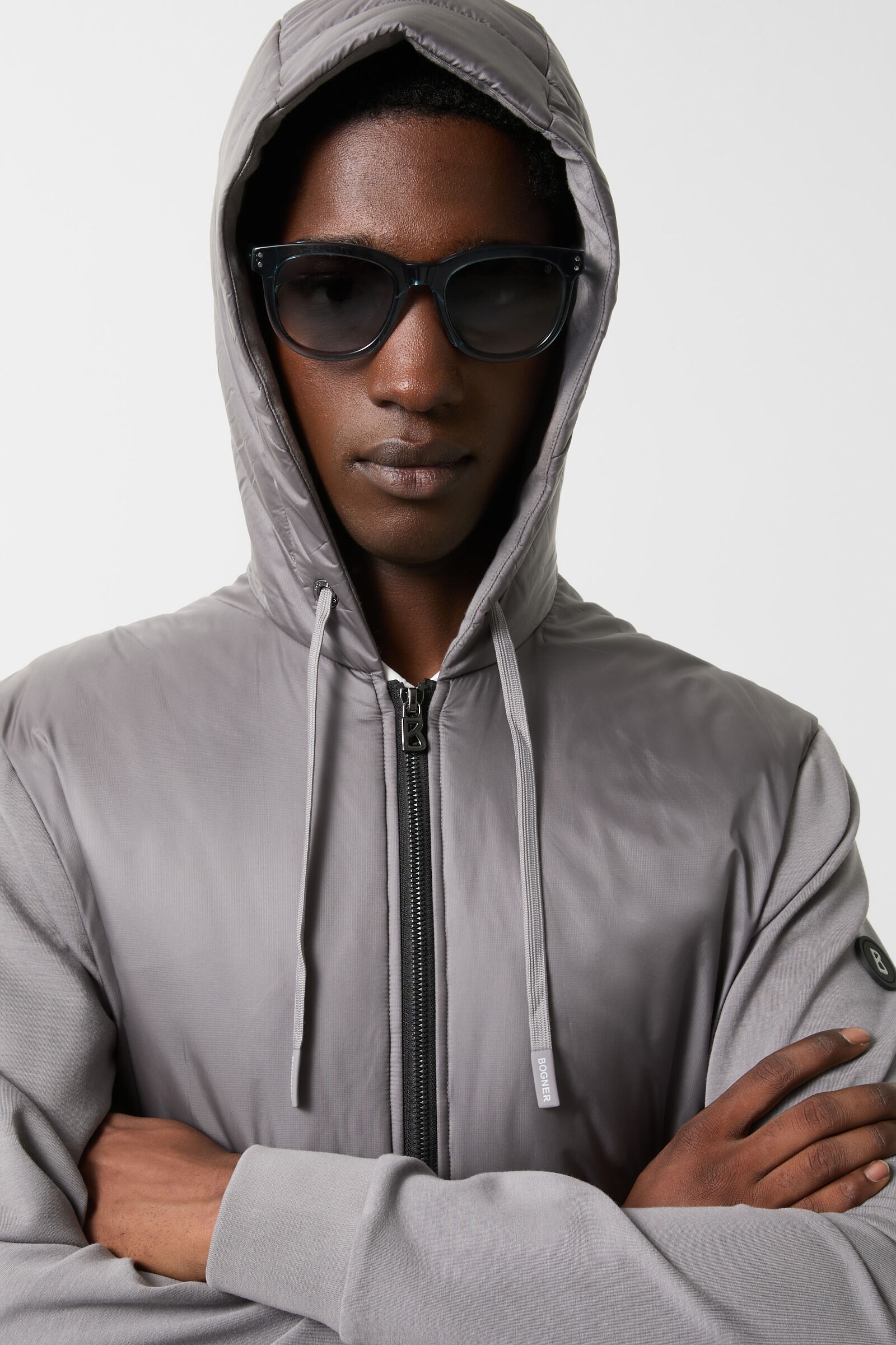 Angus Sweatshirt jacket in Gray - 5