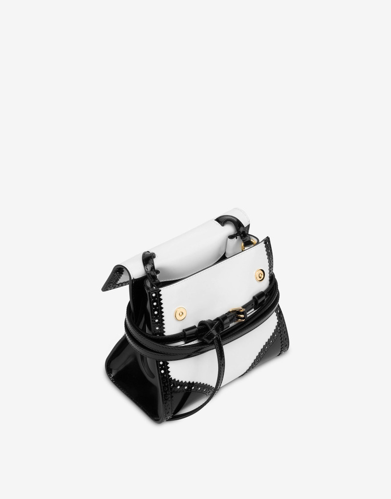 Moschino MOSCHINO TIE ME SMALL HANDBAG outlook