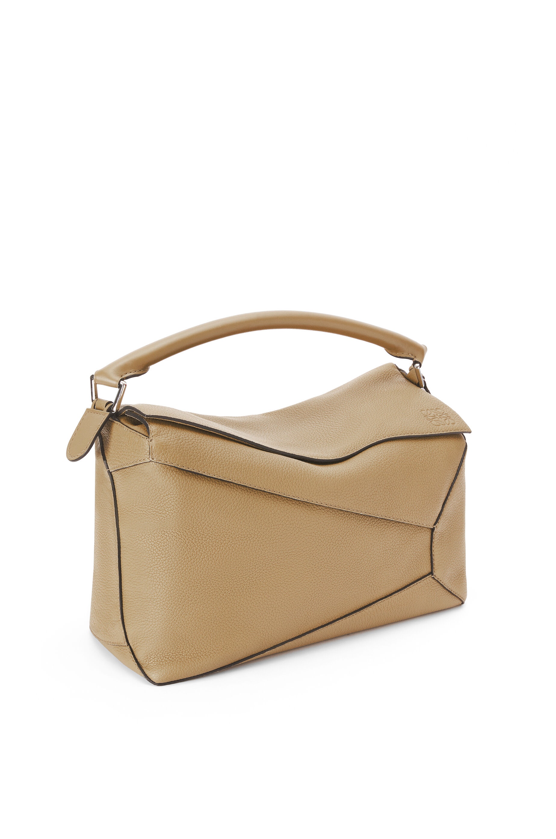 Large Puzzle bag in grained calfskin - 2
