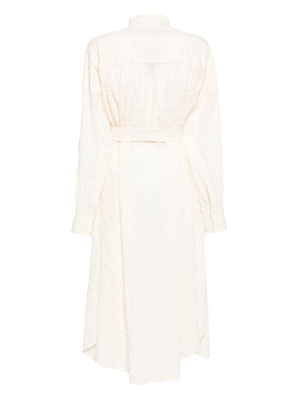 cotton shirt dress - 2