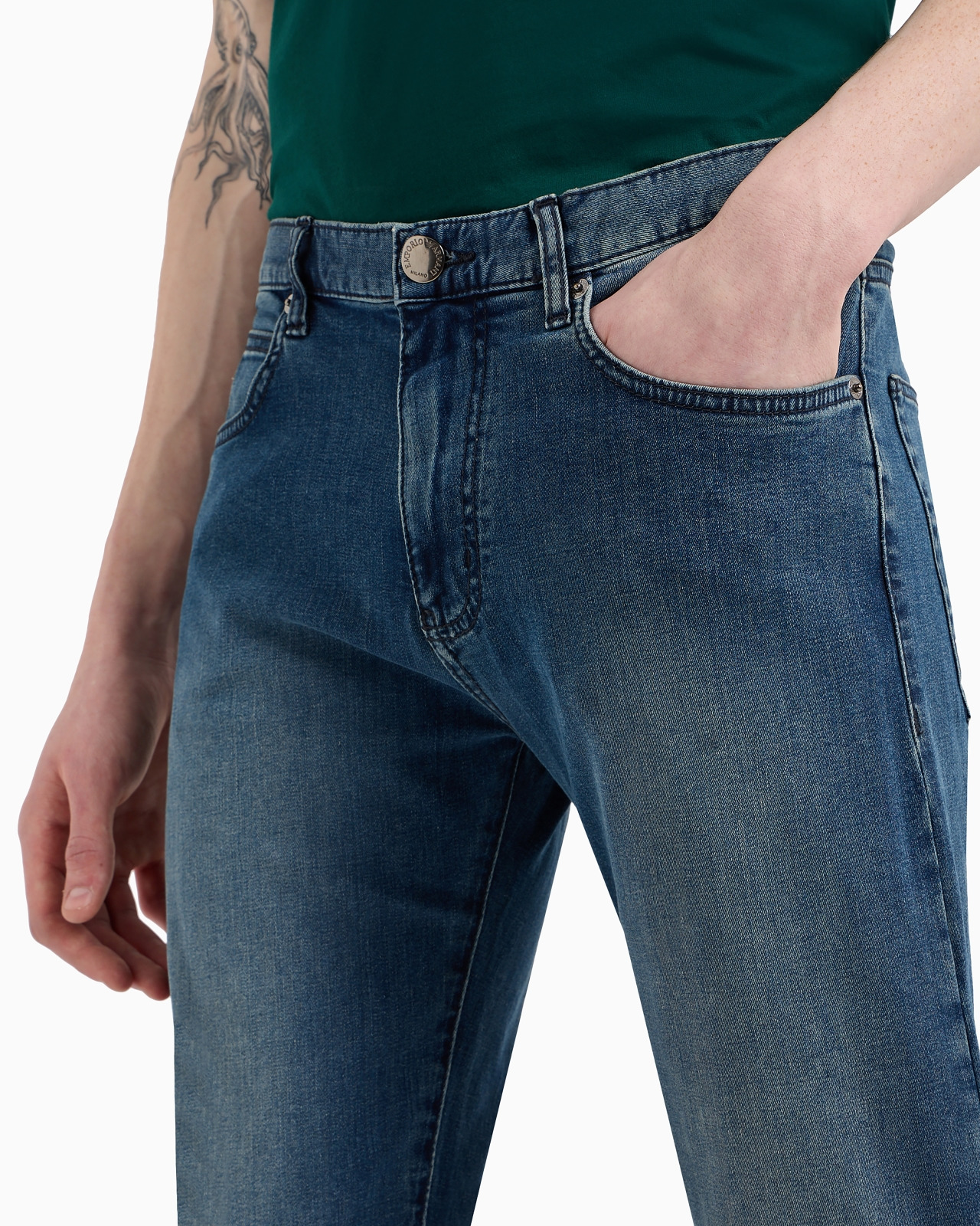 J45 Regular-fit jeans in comfort-twill denim - 5