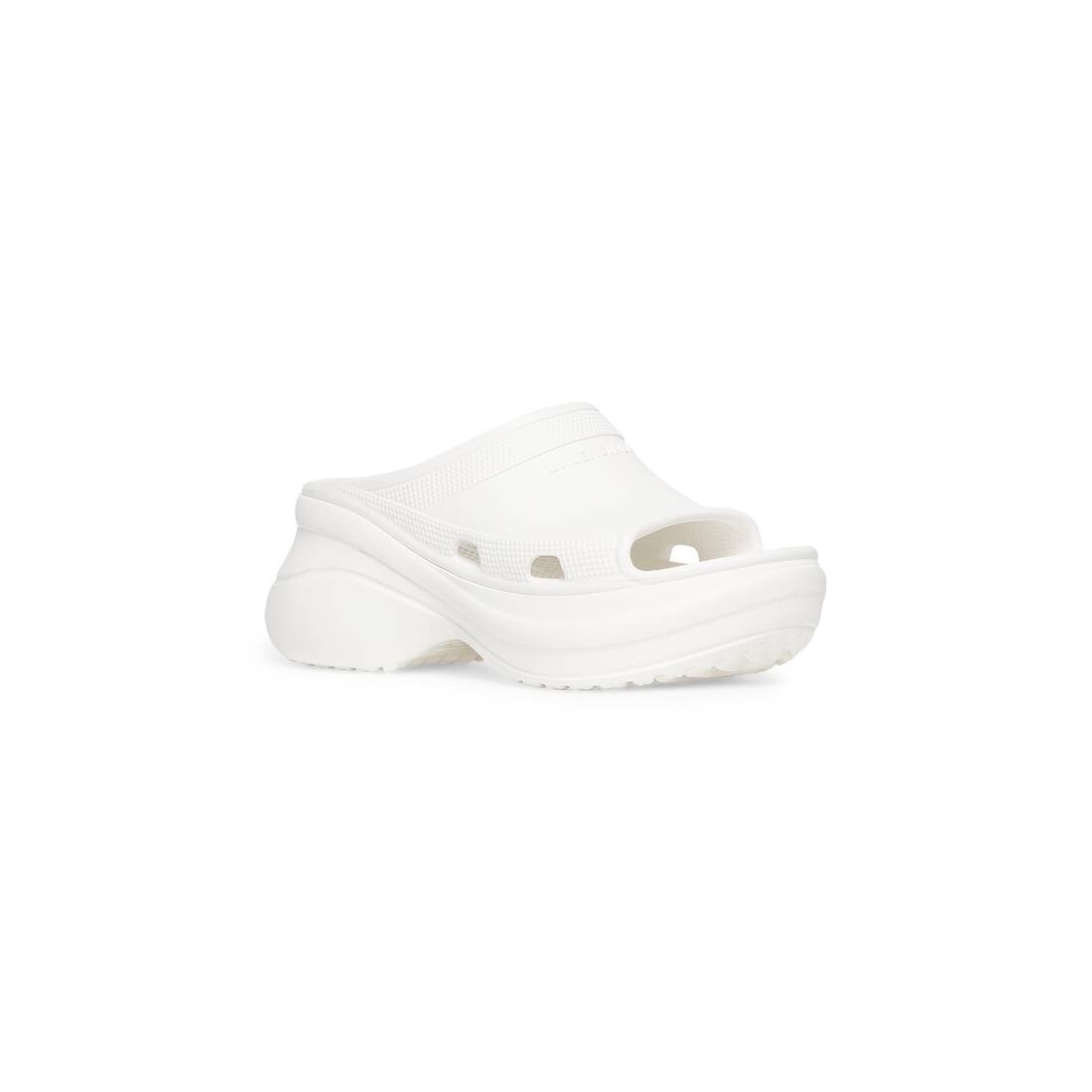 Women's Pool Crocs™ Slide Sandal in White - 2