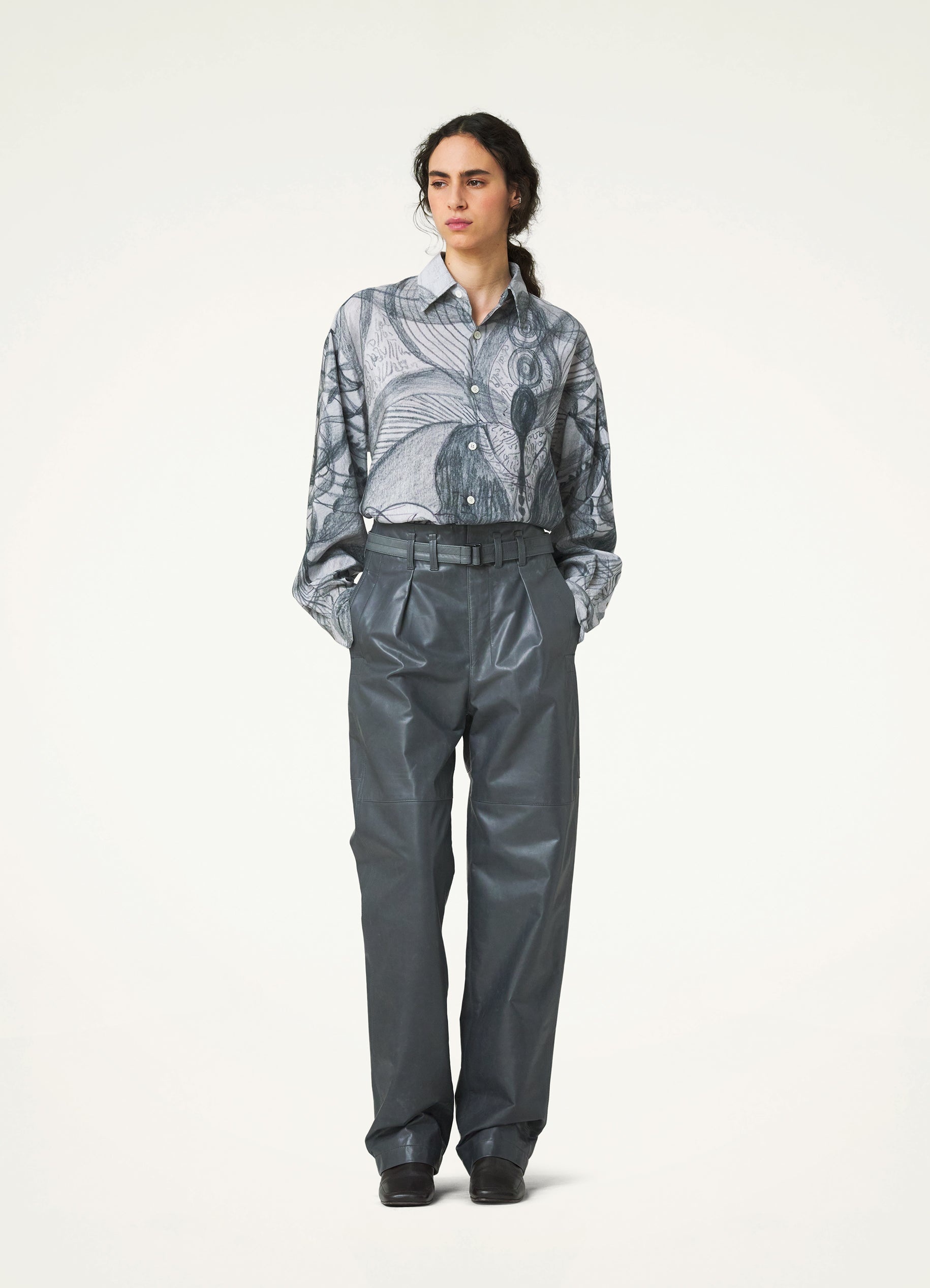トップス LEMAIRE ANGKASAPURA SHORT SLEEVE SHIRT LEMAIRE 【値下げ】LEMAIRE 23SS ANGKASAPURA SHORT SLEEVE