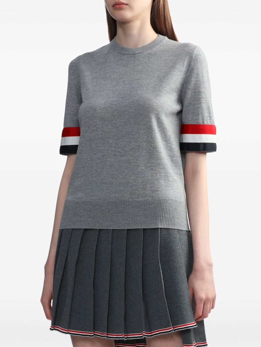Rwb Cuff Fine Merino Tee - 3