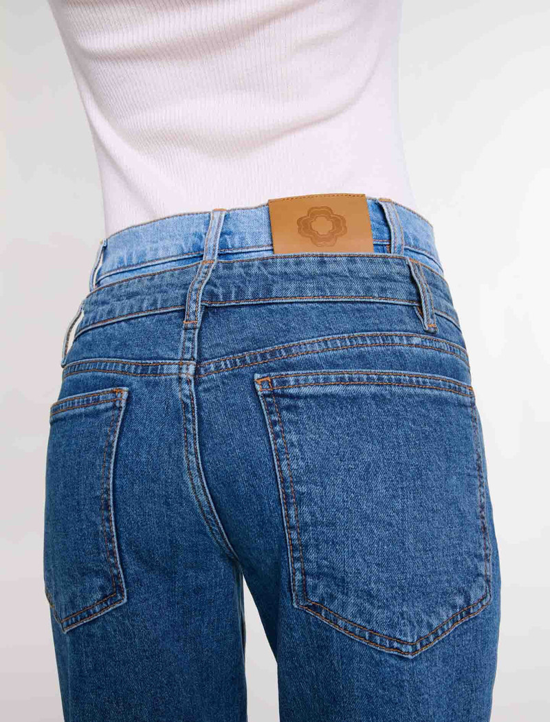Double waistband jeans 9