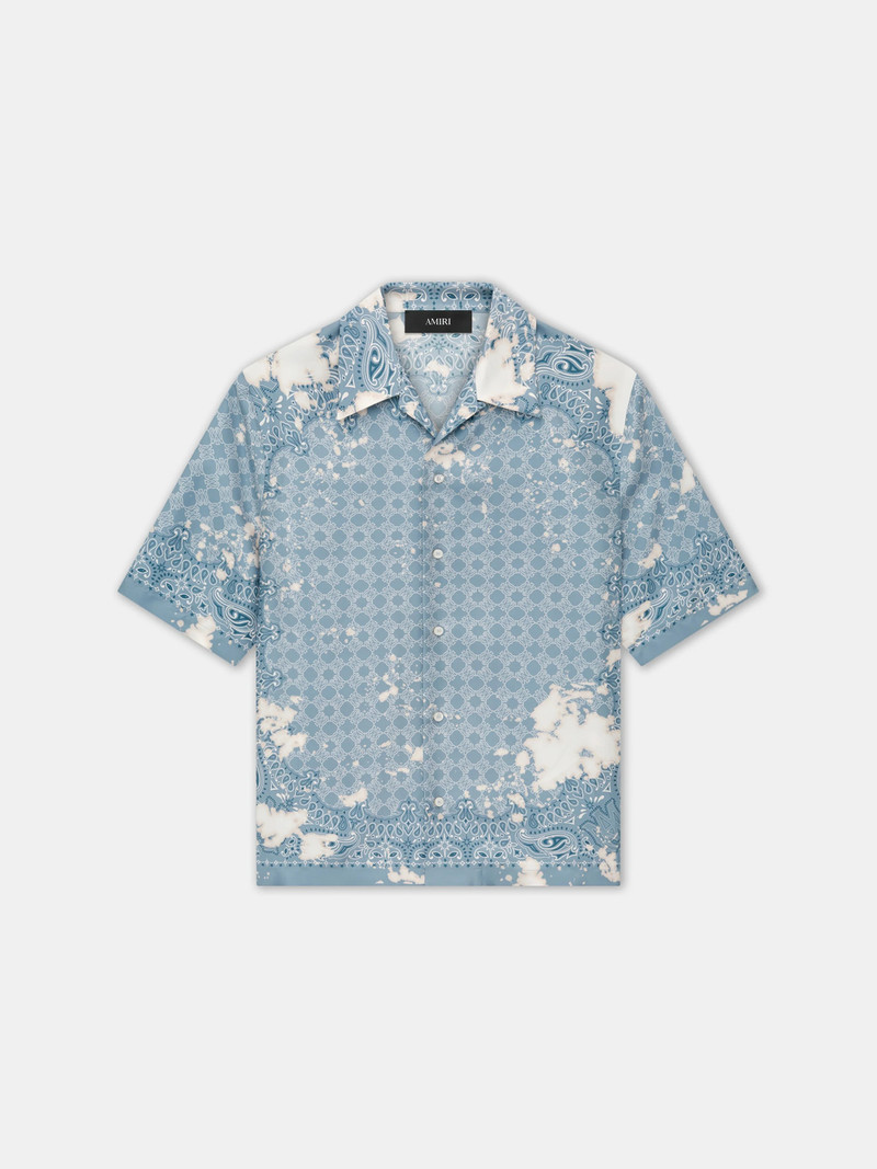 BLEACH BANDANA BOWLING SHIRT - 1
