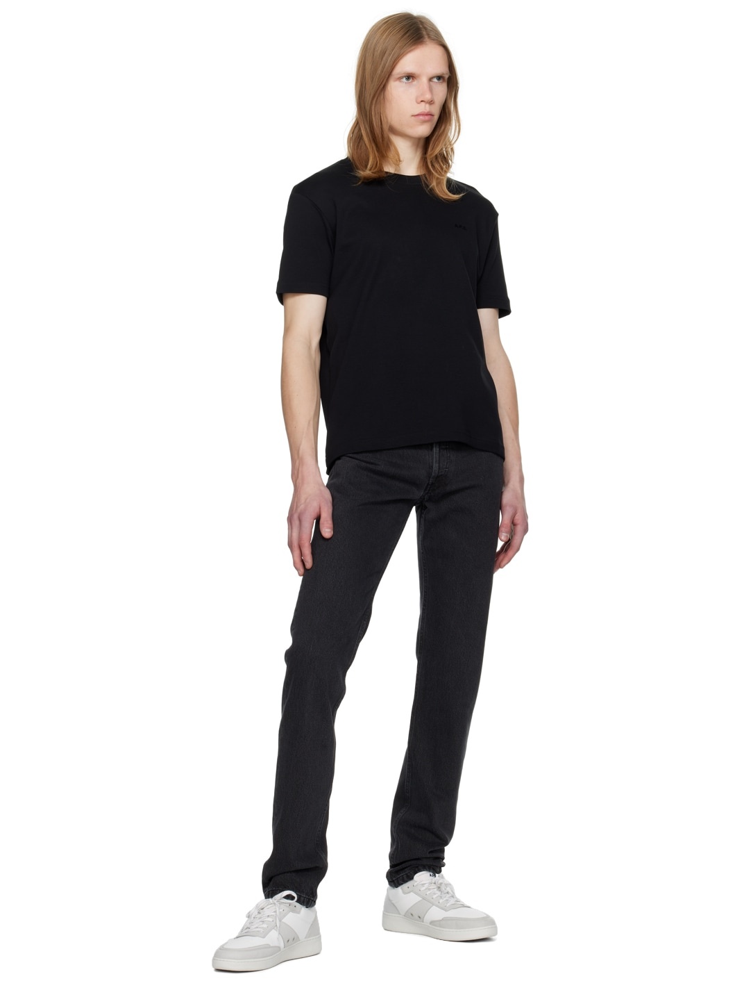 Black Petit New Standard Jeans - 4