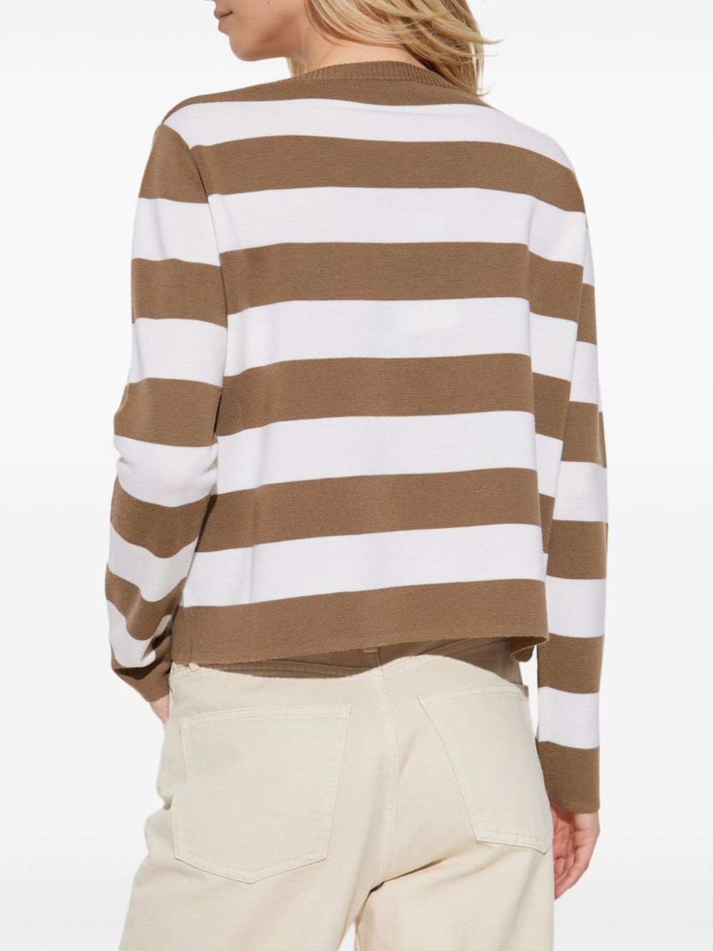 striped sweater - 4