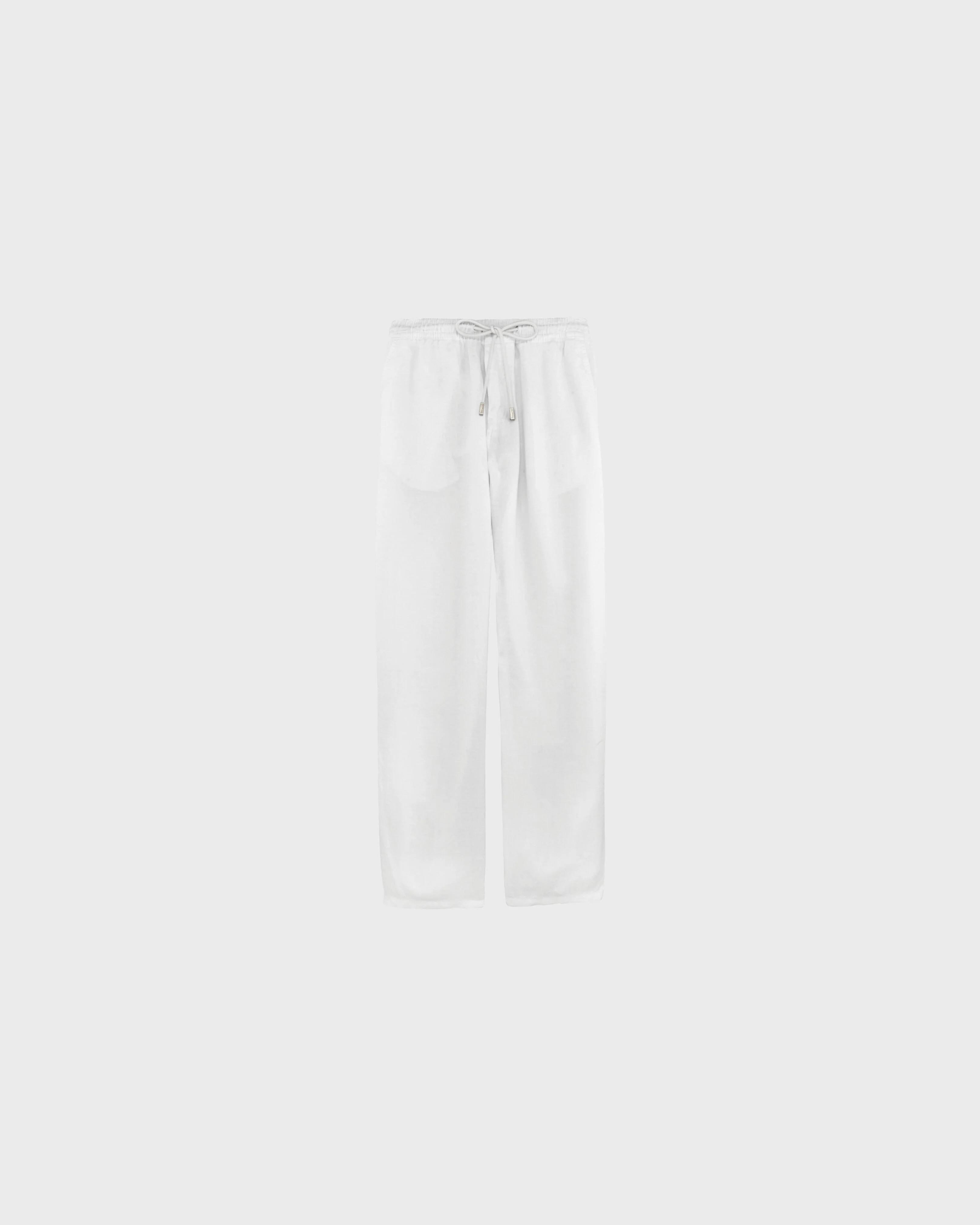 MEN LINEN PANTS REGULAR FIT SOLID - 1