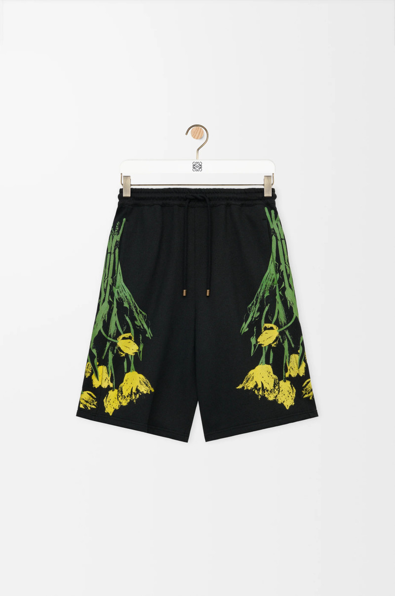Shorts in cotton - 1