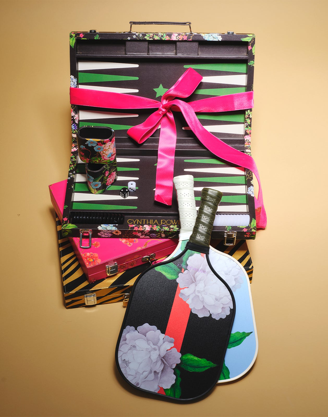 Vegan Leather Backgammon Set - 3