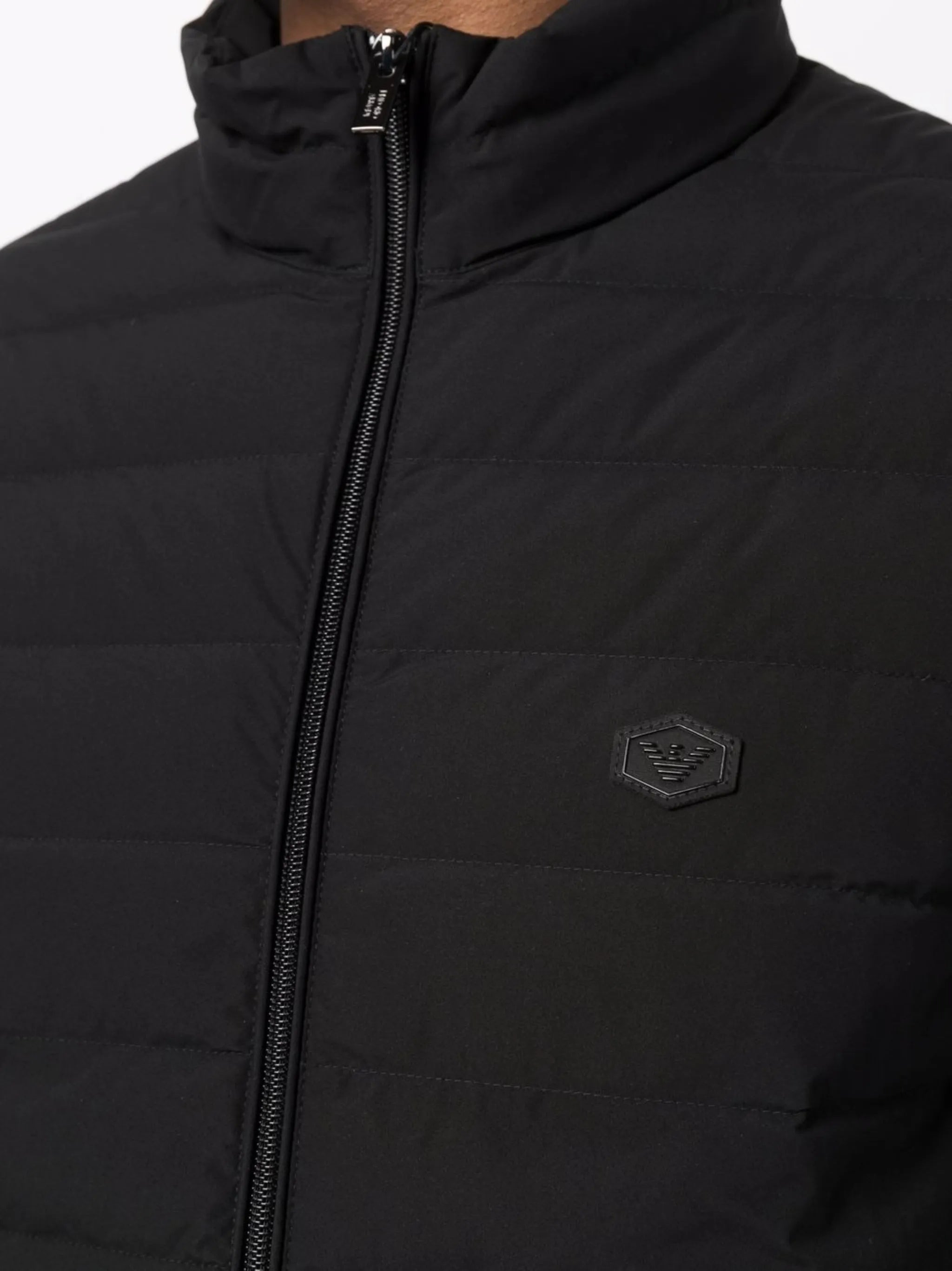 Emporio Armani Padded Logo-patch Jacket - 2