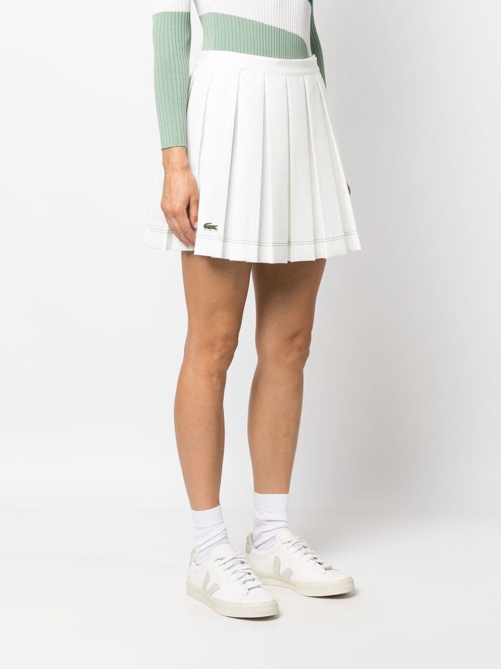 x Roland Garros A-line pleated miniskirt - 3