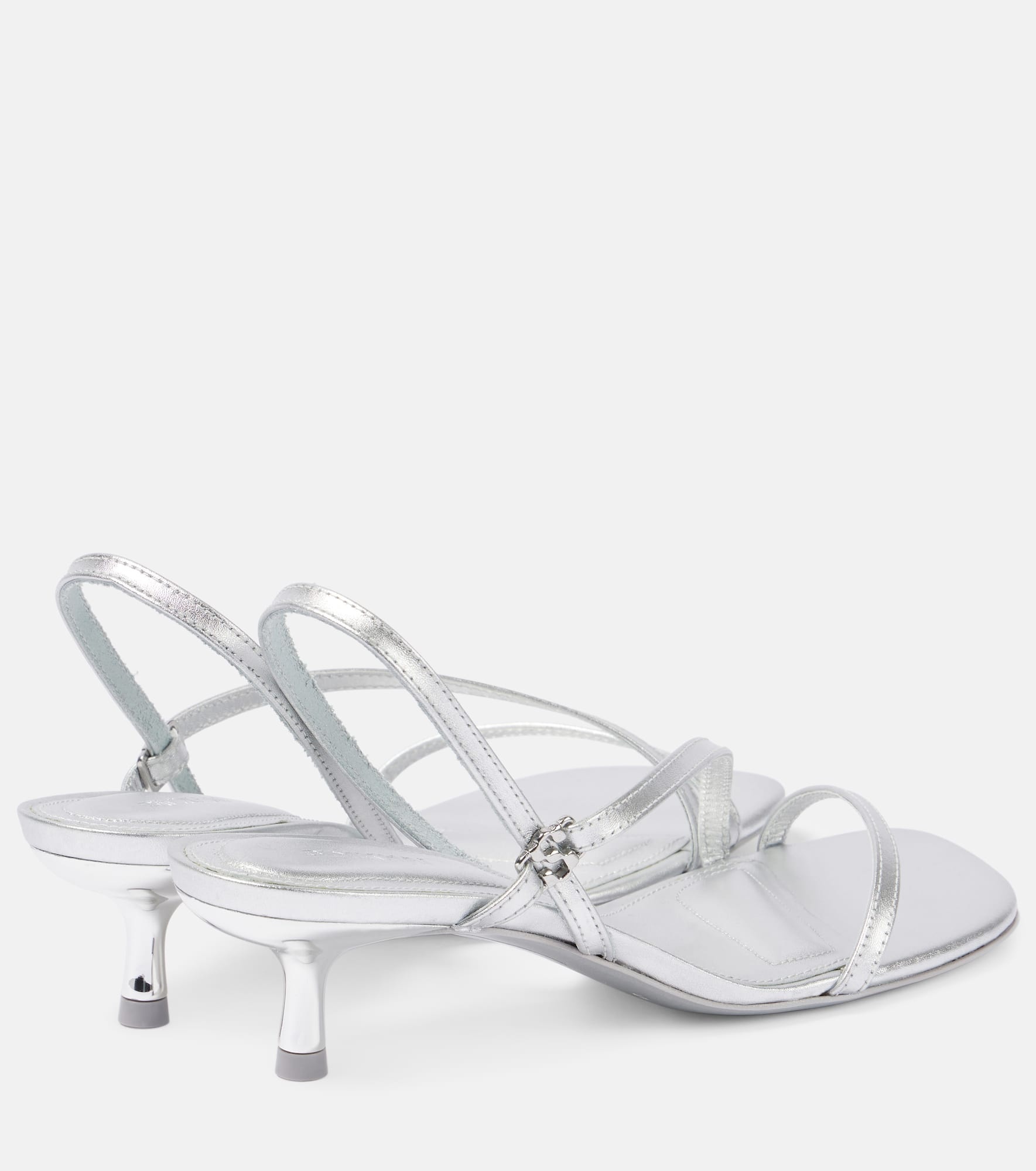 Cedonia leather slingback sandals - 2